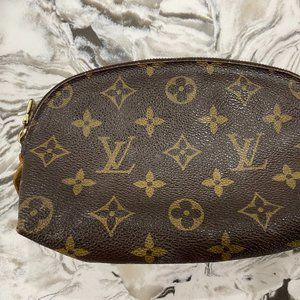 Vintage Louis Vuitton Monogram Cosmetic Pouch
